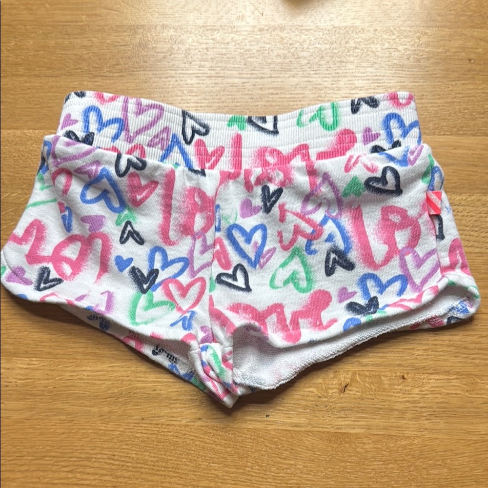 Billieblush girls graffiti shorts 3T